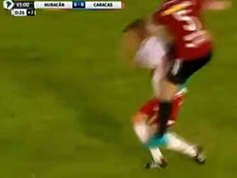 WATCH: Red card for a kung-fu...